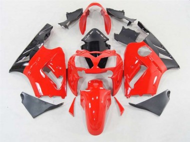 Rosso Lucido 2002-2005 Kawasaki ZX12R Carene Moto