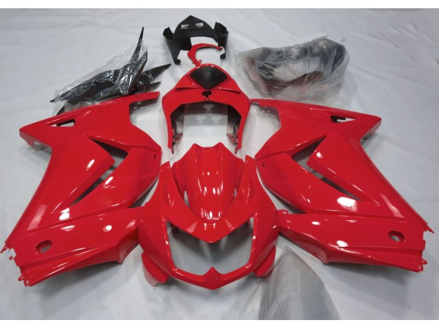 Rosso Lucido 2008-2012 Kawasaki Ninja 250 Carene Moto Rosso Lucido 2008-2012 Kawasaki Ninja 250 Carene Moto