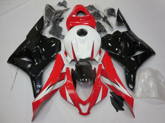 Rosso Lucido Bianco & Nero 2009-2012 Honda CBR600RR Carene Moto