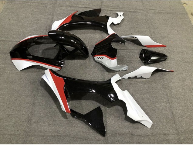 Rosso Lucido Bianco & Nero 2015-2019 Yamaha R1 Carene Moto Rosso Lucido Bianco & Nero 2015-2019 Yamaha R1 Carene Moto