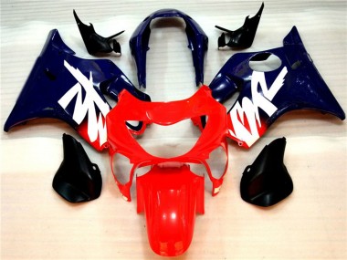 Rosso Lucido & Blu 1999-2000 Honda CBR600 F4 Carene Moto