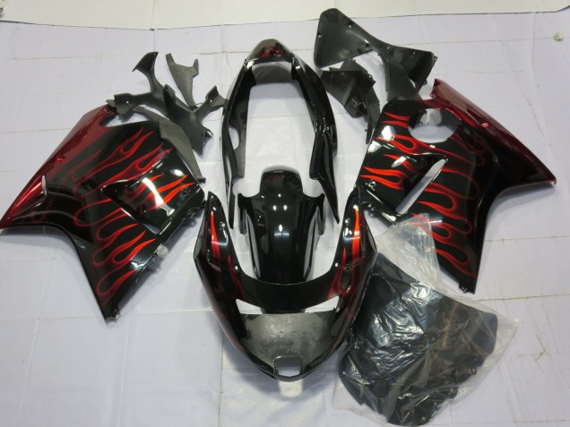 Rosso Lucido Fiamma 1996-2007 Honda CBR1100XX Carene Moto Rosso Lucido Fiamma 1996-2007 Honda CBR1100XX Carene Moto