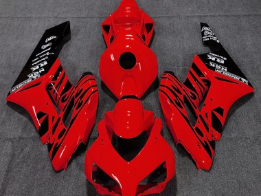 Rosso Lucido Fiamma 2004-2005 Honda CBR1000RR Carene Moto