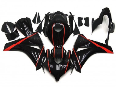 Rosso Lucido & Nero 2008-2011 Honda CBR1000RR Carene Moto
