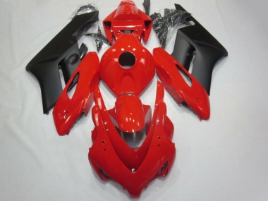 Rosso Lucido & Nero Opaco 2004-2005 Honda CBR1000RR Carene Moto
