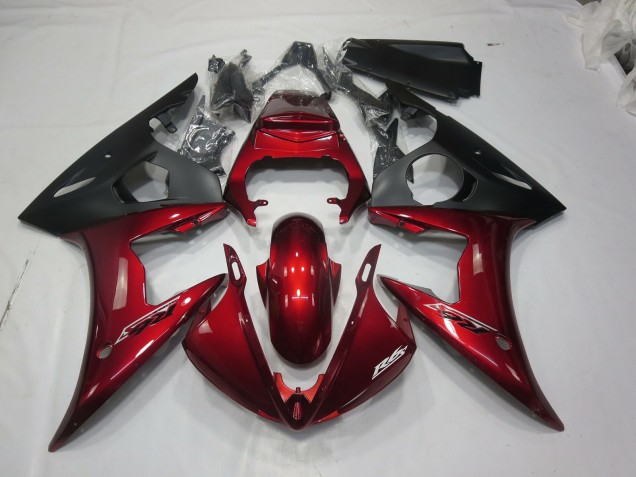 Rosso Marrone 2005 Yamaha R6 Carene Moto Rosso Marrone 2005 Yamaha R6 Carene Moto