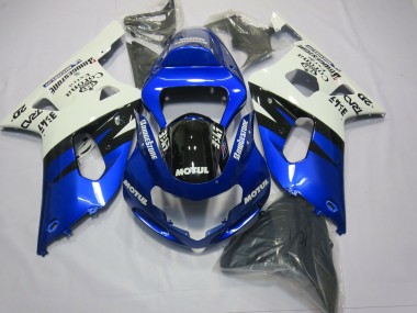 Rosso Movistar 2001-2003 Suzuki GSXR 600-750 Carene Moto