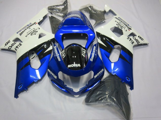 Rosso Movistar 2001-2003 Suzuki GSXR 600-750 Carene Moto Rosso Movistar 2001-2003 Suzuki GSXR 600-750 Carene Moto