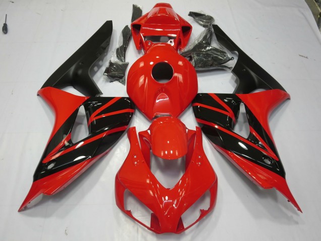 Rosso & Nero 2006-2007 Honda CBR1000RR Carene Moto Rosso & Nero 2006-2007 Honda CBR1000RR Carene Moto