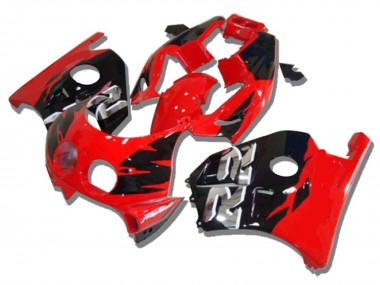 Rosso Nero Argento Rr 1990-1998 Honda CBR250RR Carene Moto
