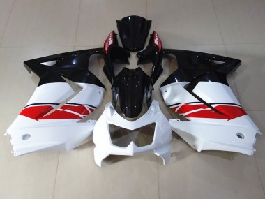 Rosso Nero & Bianco 2008-2012 Kawasaki Ninja 250 Carene Moto
