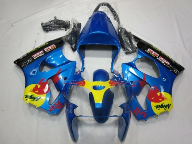 Rosso Toro 2000-2002 Kawasaki ZX6R Carene Moto