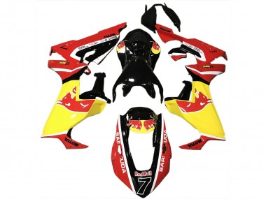 Rosso Toro & Motul 2017-2023 Honda CBR1000RR Carene Moto