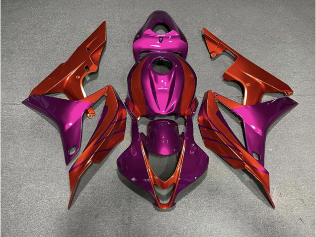 Rosso & Viola 2007-2008 Honda CBR600RR Carene Moto Rosso & Viola 2007-2008 Honda CBR600RR Carene Moto