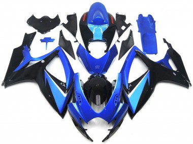 Speciale Blu & Nero 2006-2007 Suzuki GSXR 600-750 Carene Moto