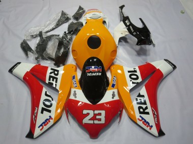 Spento Arancione Repsol 2008-2011 Honda CBR1000RR Carene Moto