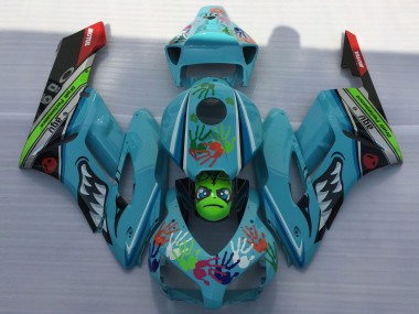 Squalo Azzurro 2004-2005 Honda CBR1000RR Carene Moto
