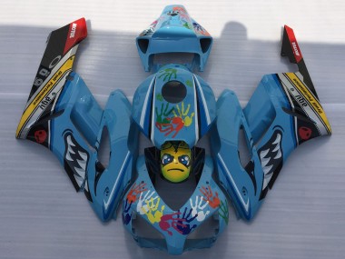 Squalo Blu 2004-2005 Honda CBR1000RR Carene Moto