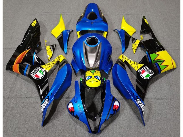 Squalo Blu 2007-2008 Honda CBR600RR Carene Moto Squalo Blu 2007-2008 Honda CBR600RR Carene Moto