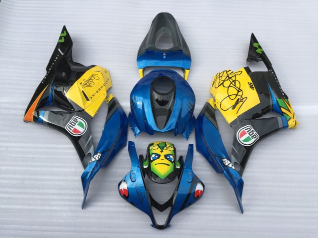 Squalo Blu 2009-2012 Honda CBR600RR Carene Moto Squalo Blu 2009-2012 Honda CBR600RR Carene Moto