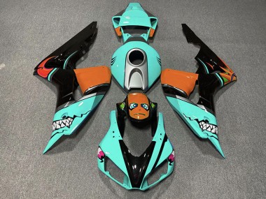 Squalo Ciano 2006-2007 Honda CBR1000RR Carene Moto