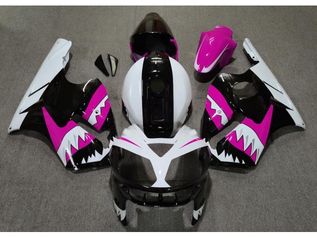 Squalo Rosa 2002-2005 Kawasaki ZX12R Carene Moto Squalo Rosa 2002-2005 Kawasaki ZX12R Carene Moto