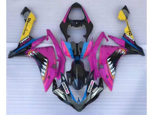 Squalo Rosa 2007-2008 Yamaha R1 Carene Moto Squalo Rosa 2007-2008 Yamaha R1 Carene Moto