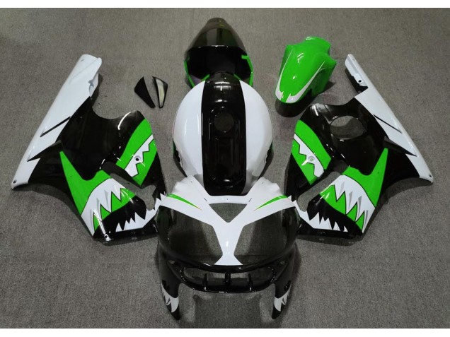 Squalo Verde 2002-2005 Kawasaki ZX12R Carene Moto Squalo Verde 2002-2005 Kawasaki ZX12R Carene Moto