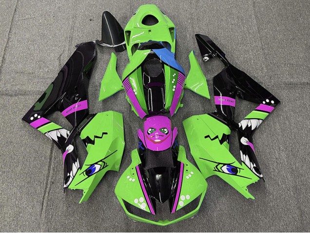 Squalo Verde 2013-2023 Honda CBR600RR Carene Moto Squalo Verde 2013-2023 Honda CBR600RR Carene Moto