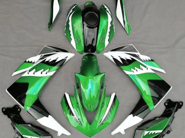 Squalo Verde 2015-2018 Yamaha R3 Carene Moto