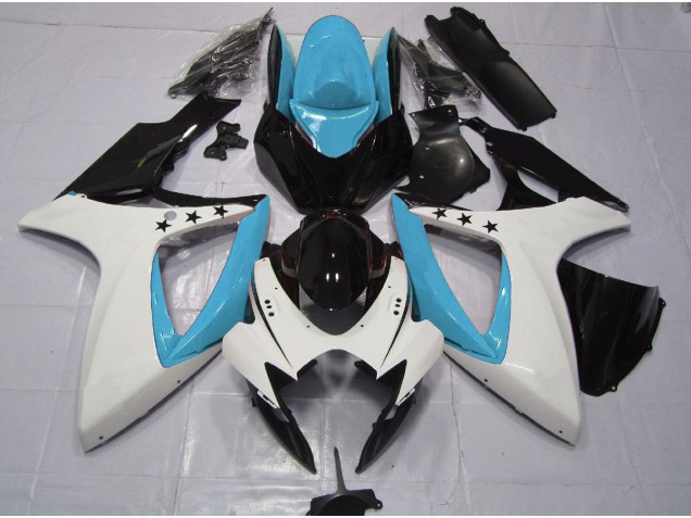 Stella Azzurra 2006-2007 Suzuki GSXR 600-750 Carene Moto Stella Azzurra 2006-2007 Suzuki GSXR 600-750 Carene Moto