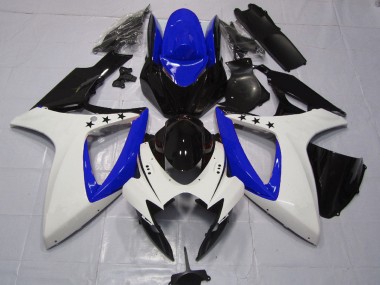 Stella Blu Scuro 2006-2007 Suzuki GSXR 600-750 Carene Moto