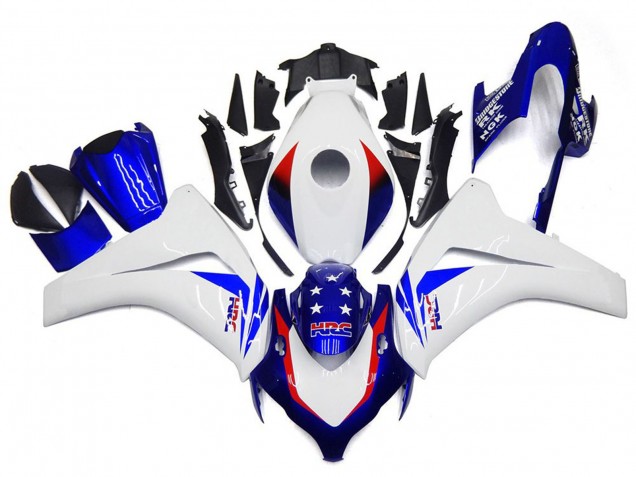 Stella Blu Vibrante 2008-2011 Honda CBR1000RR Carene Moto Stella Blu Vibrante 2008-2011 Honda CBR1000RR Carene Moto