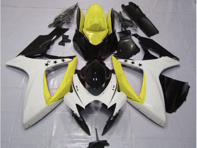Stella Gialla 2006-2007 Suzuki GSXR 600-750 Carene Moto