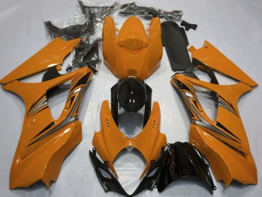Stile Arancione OEM 2007-2008 Suzuki GSXR 1000 Carene Moto