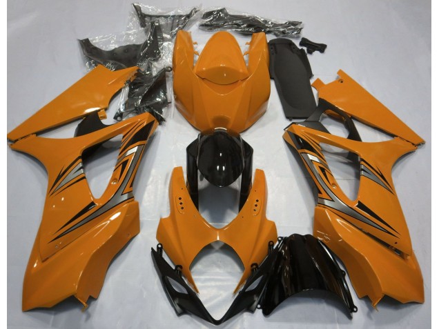 Stile Arancione OEM 2007-2008 Suzuki GSXR 1000 Carene Moto Stile Arancione OEM 2007-2008 Suzuki GSXR 1000 Carene Moto