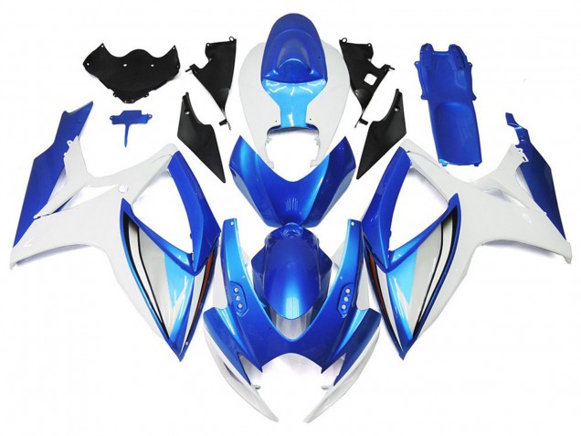 Stile Azzurro & Blu Intenso OEM 2006-2007 Suzuki GSXR 600-750 Carene Moto Stile Azzurro & Blu Intenso OEM 2006-2007 Suzuki GSXR 600-750 Carene Moto