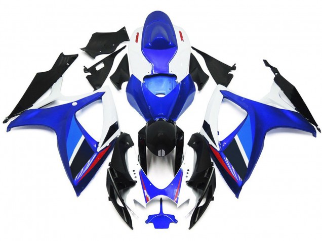 Stile Azzurro & Blu Intenso OEM Con Rosso 2006-2007 Suzuki GSXR 600-750 Carene Moto Stile Azzurro & Blu Intenso OEM Con Rosso 2006-2007 Suzuki GSXR 600-750 Carene Moto