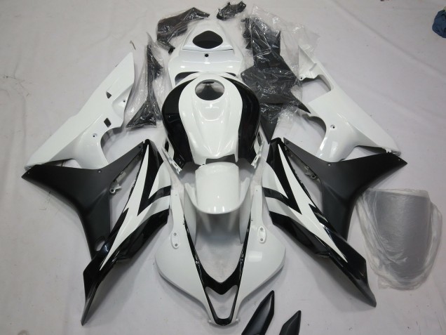 Stile Bianco & Nero OEM 2007-2008 Honda CBR600RR Carene Moto
