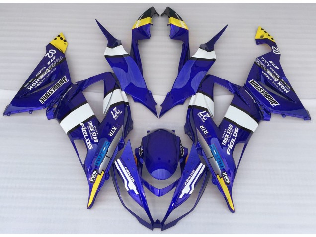 Stile Blu 2013-2018 Kawasaki ZX6R Carene Moto Stile Blu 2013-2018 Kawasaki ZX6R Carene Moto