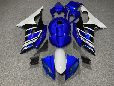 Stile Blu Bianco & Nero OEM 2008-2016 Yamaha R6 Carene Moto