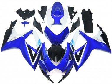 Stile Blu Intenso & Azzurro OEM 2006-2007 Suzuki GSXR 600-750 Carene Moto