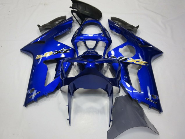 Stile Blu OEM 2003-2004 Kawasaki ZX6R Carene Moto Stile Blu OEM 2003-2004 Kawasaki ZX6R Carene Moto