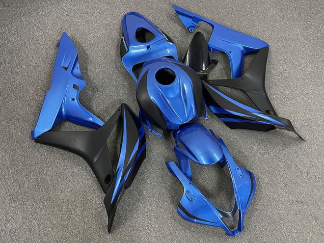 Stile Blu Perla OEM 2007-2008 Honda CBR600RR Carene Moto Stile Blu Perla OEM 2007-2008 Honda CBR600RR Carene Moto