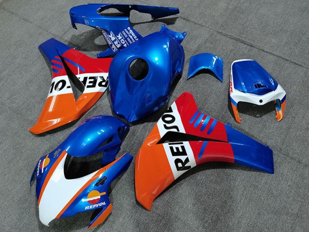 Stile Blu Perla Repsol 2008-2011 Honda CBR1000RR Carene Moto Stile Blu Perla Repsol 2008-2011 Honda CBR1000RR Carene Moto