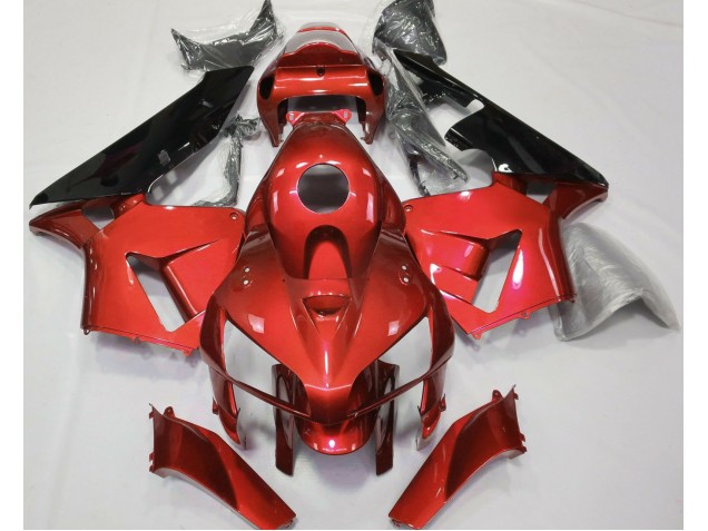 Stile Cbr Rosso 2005-2006 Honda CBR600RR Carene Moto Stile Cbr Rosso 2005-2006 Honda CBR600RR Carene Moto