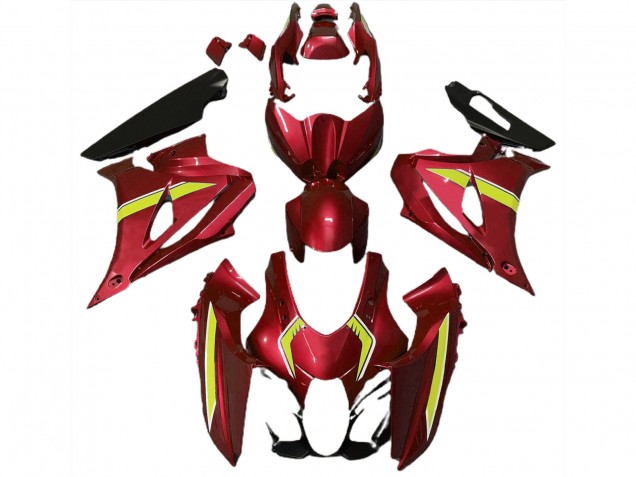 Stile Di Serie Rosso 2017-2023 Suzuki GSXR 1000 Carene Moto Stile Di Serie Rosso 2017-2023 Suzuki GSXR 1000 Carene Moto