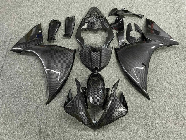 Stile Fibra Di Carbonio 2009-2011 Yamaha R1 Carene Moto Stile Fibra Di Carbonio 2009-2011 Yamaha R1 Carene Moto