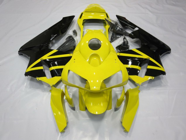 Stile Giallo & Nero OEM 2003-2004 Honda CBR600RR Carene Moto Stile Giallo & Nero OEM 2003-2004 Honda CBR600RR Carene Moto