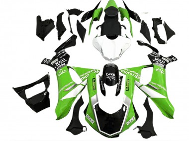 Stile Logo Verde Lucido 2015-2019 Yamaha R1 Carene Moto